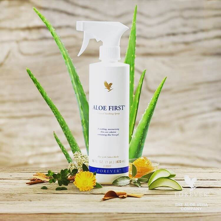 آلوئه فرست (اسپری ترمیم و تقویت پوست و مو) | Aloe First Spray