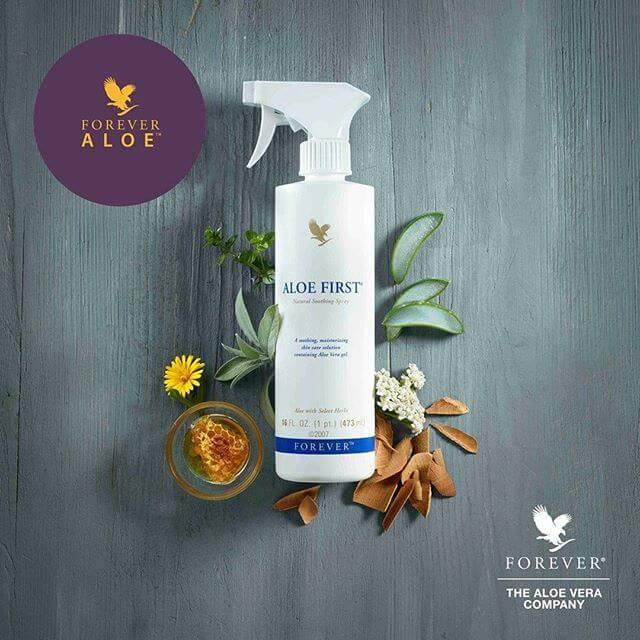 آلوئه فرست (اسپری ترمیم و تقویت پوست و مو) | Aloe First Spray