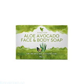 صابون صورت و بدن آووکادو فوراورپوست چرب جوش دار | Aloe Avocado Face & Body Soap