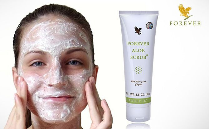 اسکراب آلوئه ورا فوراور (لایه بردار ملایم)| Forever Aloe Scrub