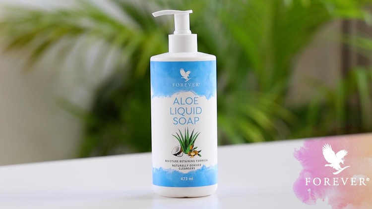 صابون مایع فوراور (جدید) پوست خشک وحساس| Aloe Liquid Soap