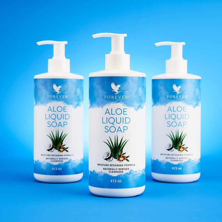 صابون مایع فوراور (جدید) پوست خشک وحساس| Aloe Liquid Soap